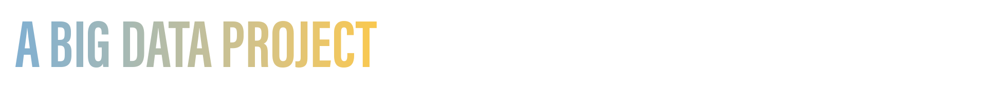 A Big Data Project